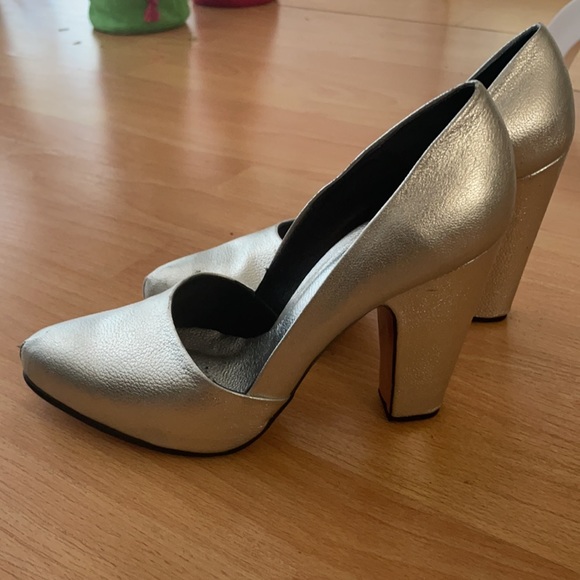 Rachel Comey Silver High Heels - Picture 6 of 10